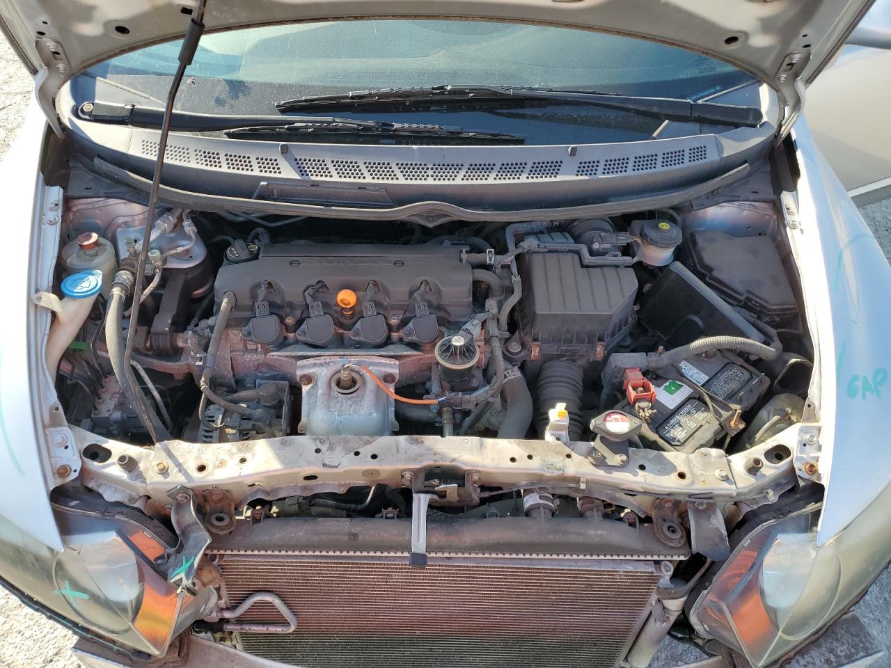 2010 Honda Civic VIN 19XFA1F54AE077690 Copart auction photo, front end / minor dent/scratches damage thumbnail 11