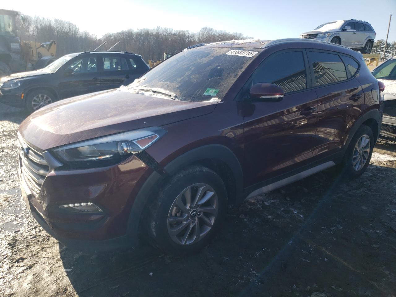 2017 Hyundai Tucson VIN KM8J3CA40HU458507