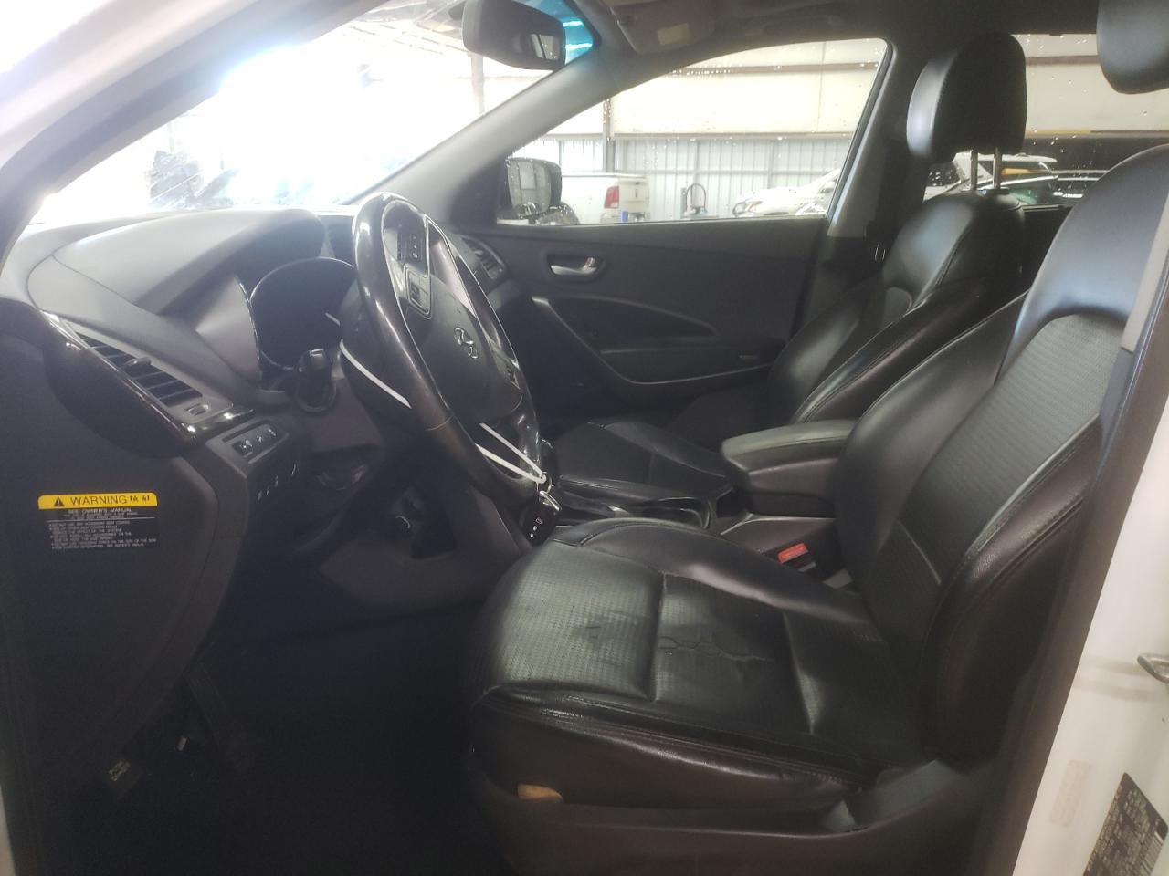 2014 Hyundai Santa Fe VIN 5XYZWDLA0EG139662 Copart auction photo, front end / rear end damage thumbnail 7