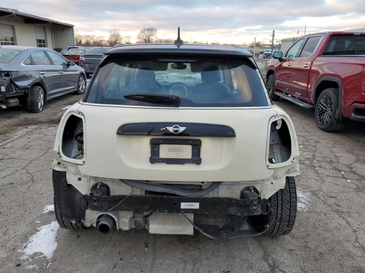 2017 MINI Cooper VIN WMWXP5C30H3C64228 Copart auction photo, all over damage thumbnail 6