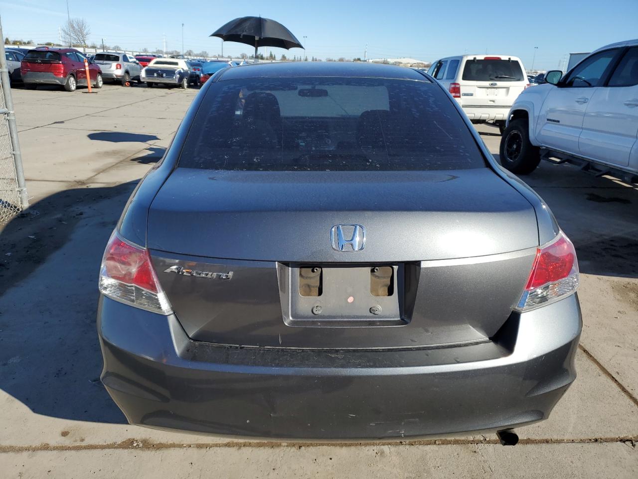 2008 Honda Accord VIN 1HGCP26398A103706 Copart auction photo, vandalism / front end damage thumbnail 6