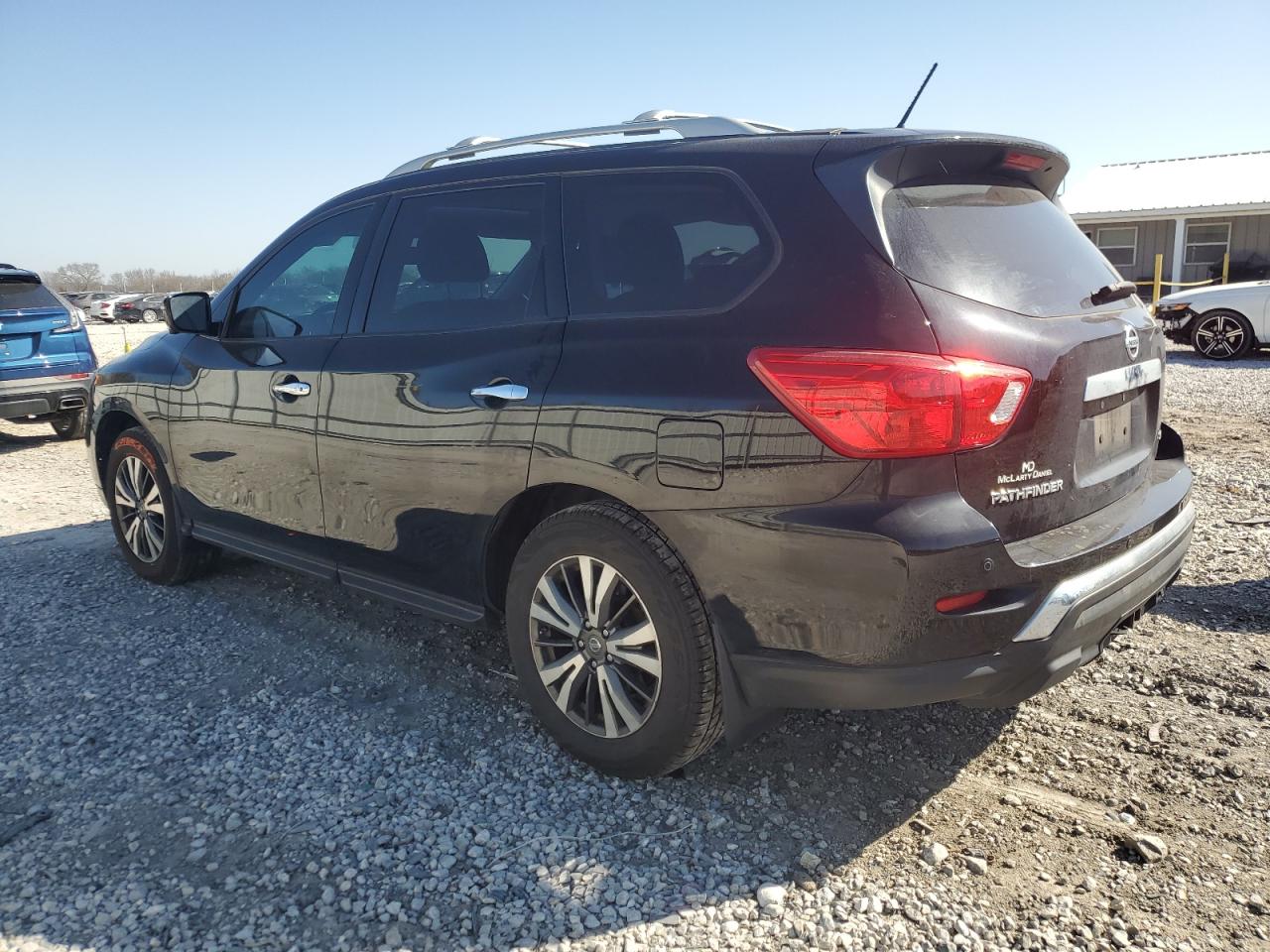 2017 Nissan Pathfinder VIN 5N1DR2MN8HC671656 Copart auction photo, side damage thumbnail 2