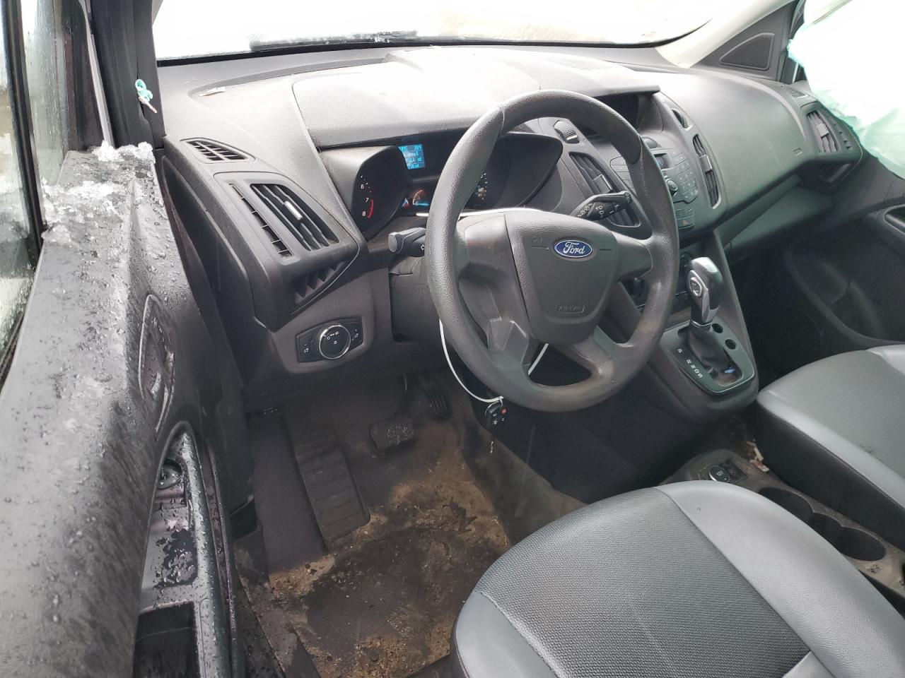 2018 Ford Transit VIN NM0LS6E79J1361431 Copart auction photo, side / front end damage thumbnail 8