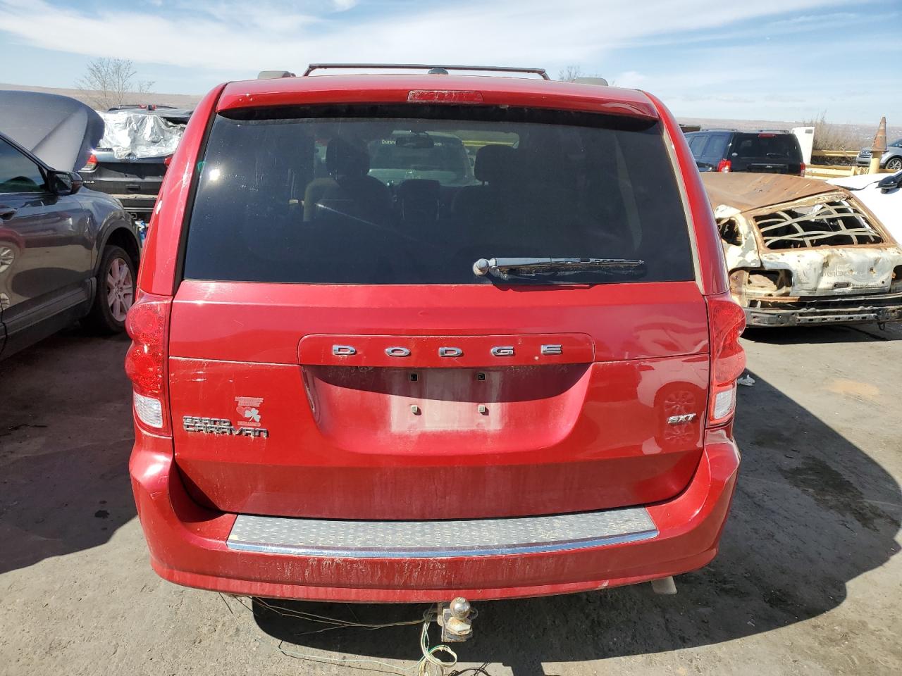 2014 Dodge Caravan VIN 2C4RDGCG2ER451523 Copart auction photo, mechanical / normal wear damage thumbnail 6