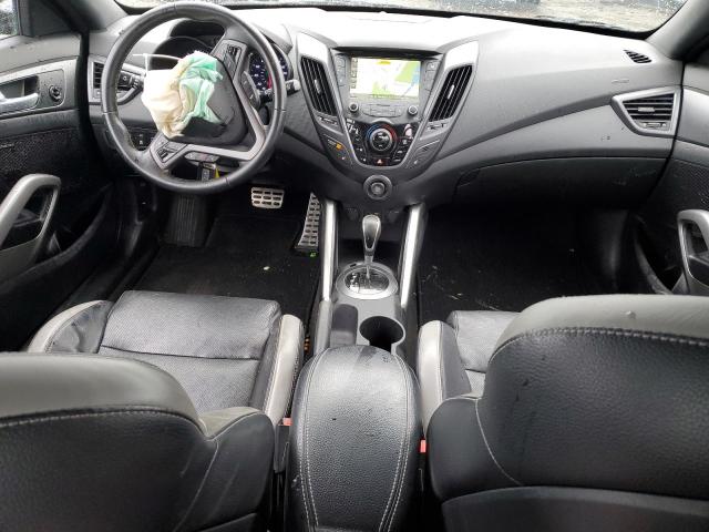 2016 Hyundai Veloster VIN KMHTC6AE8GU255401 Copart auction photo, undercarriage / front end damage thumbnail 8