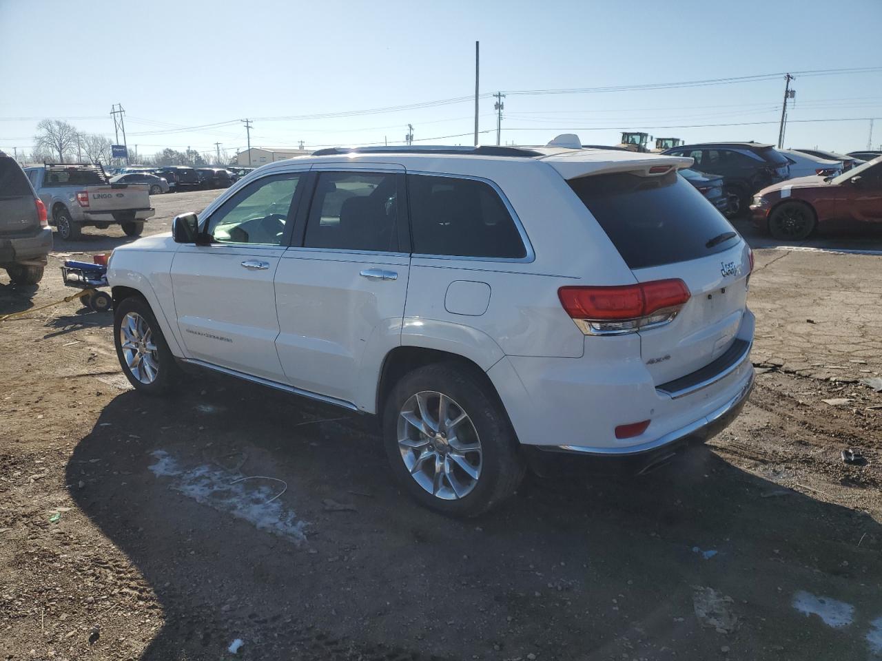 2014 Jeep Grand Cherokee VIN 1C4RJFJT8EC106265 Copart auction photo, front end / minor dent/scratches damage thumbnail 2