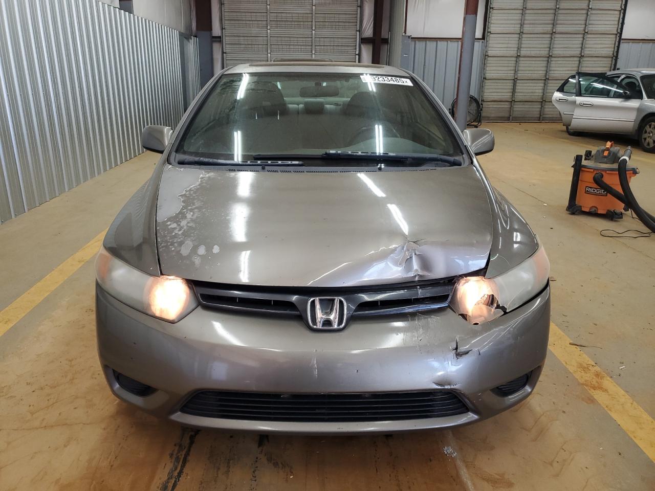 2007 Honda Civic VIN 2HGFG12847H514827 Copart auction photo, front end / minor dent/scratches damage thumbnail 5