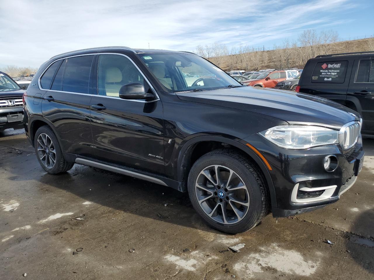 2018 BMW X5 VIN 5UXKT0C53J0W02947 Copart auction photo, side damage thumbnail 4