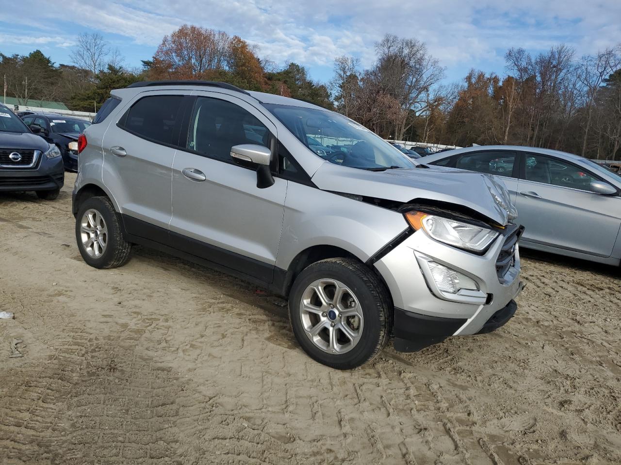 2021 Ford EcoSport VIN MAJ6S3GL9MC442680 Copart auction photo, front end / minor dent/scratches damage thumbnail 4