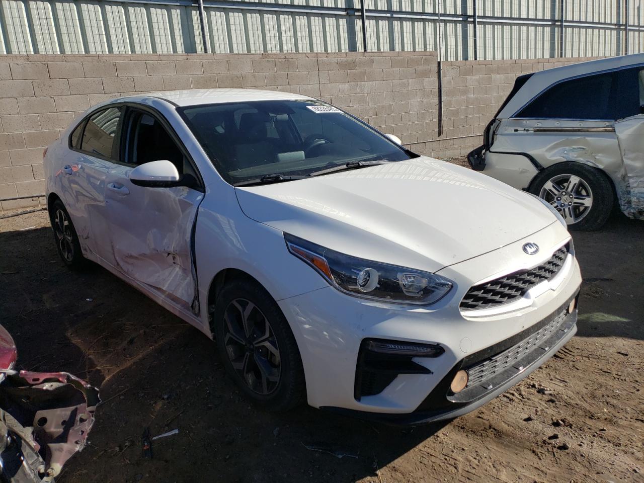 2019 KIA Forte VIN 3KPF24AD7KE126508 Copart auction photo, side damage thumbnail 4