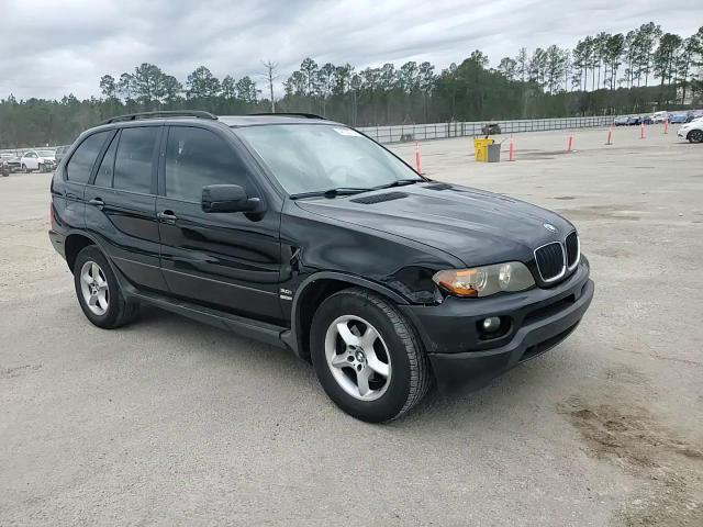 2006 BMW X5 VIN 5UXFA13516LY41495 Copart auction photo, rear end / front end damage thumbnail 11