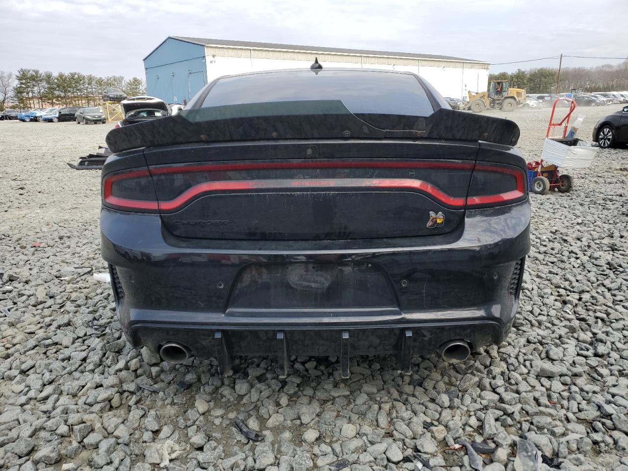 2021 Dodge Charger VIN 2C3CDXGJXMH500777 Copart auction photo, front end / rear end damage thumbnail 6