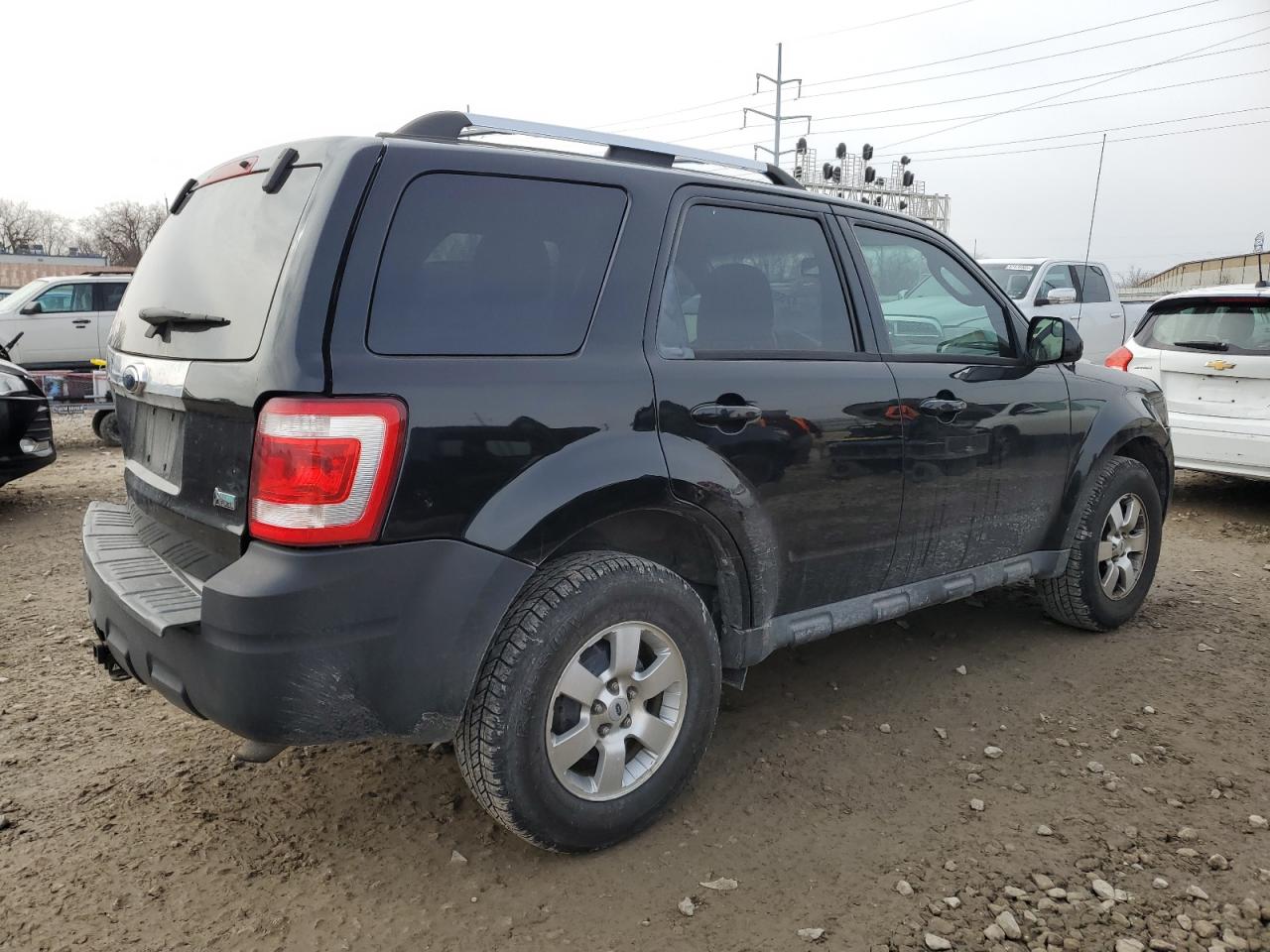 2010 Ford Escape VIN 1FMCU9EG9AKB09358 Copart auction photo, rear end damage thumbnail 3