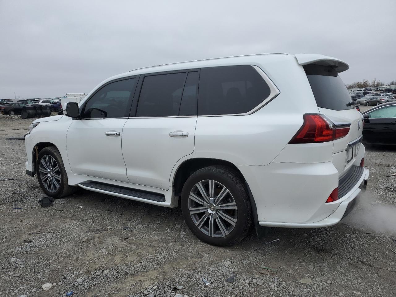 2017 Lexus LX VIN JTJHY7AX5H4239092 Copart auction photo, water/flood damage thumbnail 2