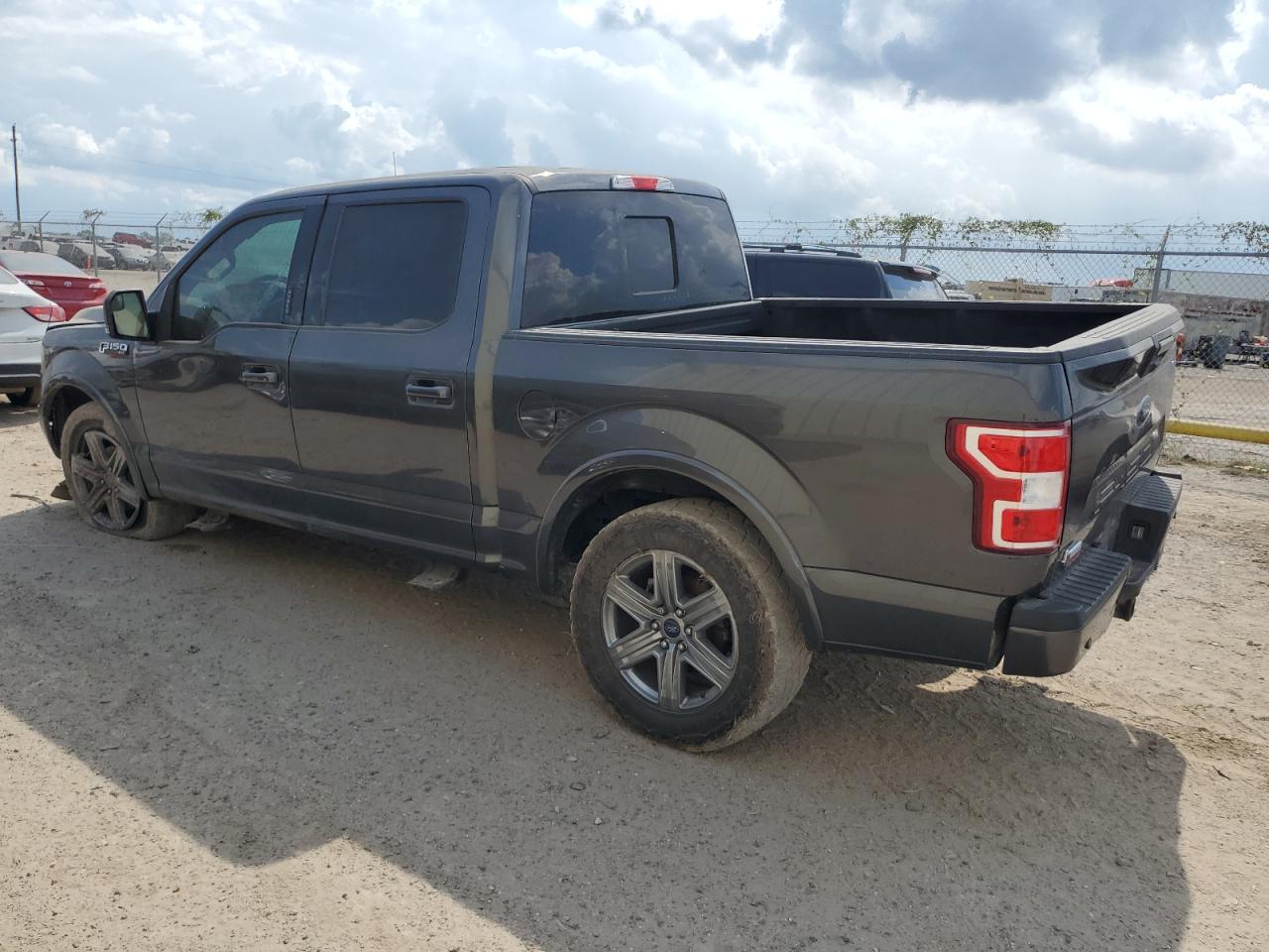 2018 Ford F-150 VIN 1FTEW1E52JKG03097 Copart auction photo, front end / undercarriage damage thumbnail 2