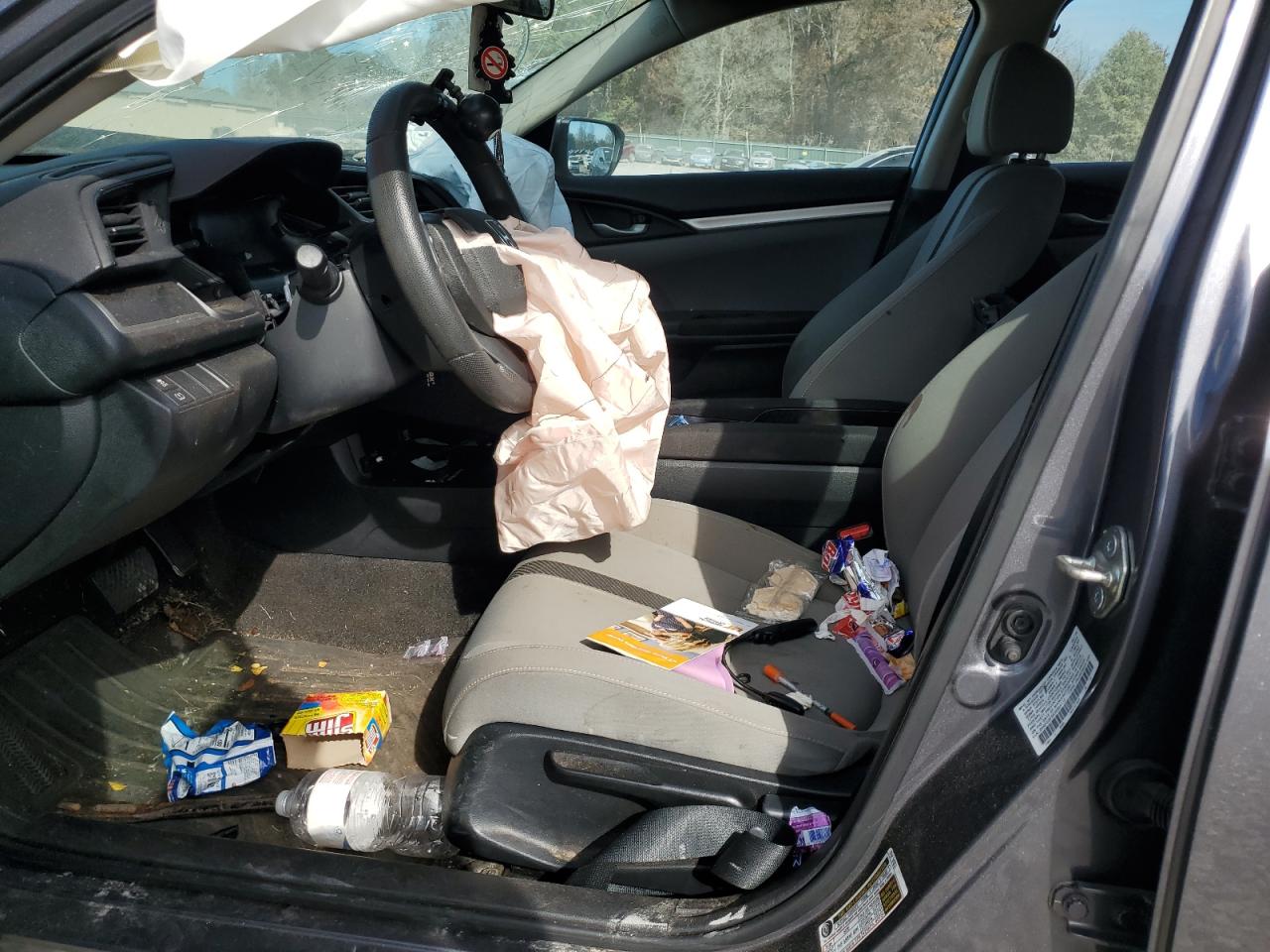2018 Honda Civic VIN 2HGFC2F53JH564112 Copart auction photo, front end damage thumbnail 7