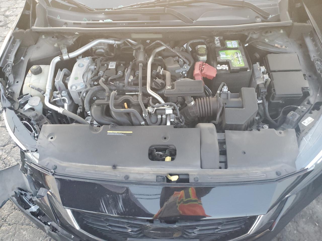 2021 Nissan Sentra VIN 3N1AB8CV4MY238596 Copart auction photo, front end damage thumbnail 12