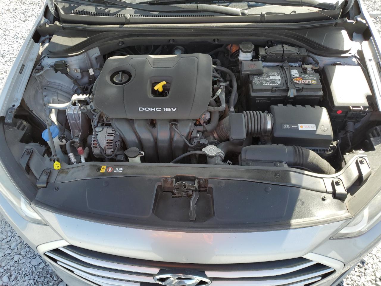 2017 Hyundai Elantra VIN 5NPD74LF5HH051089 Copart auction photo, side damage thumbnail 11