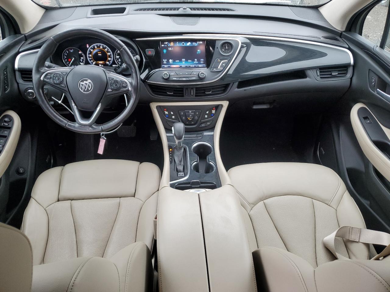 2018 Buick Envision VIN LRBFX4SX8JD001932 Copart auction photo, rear end / front end damage thumbnail 8