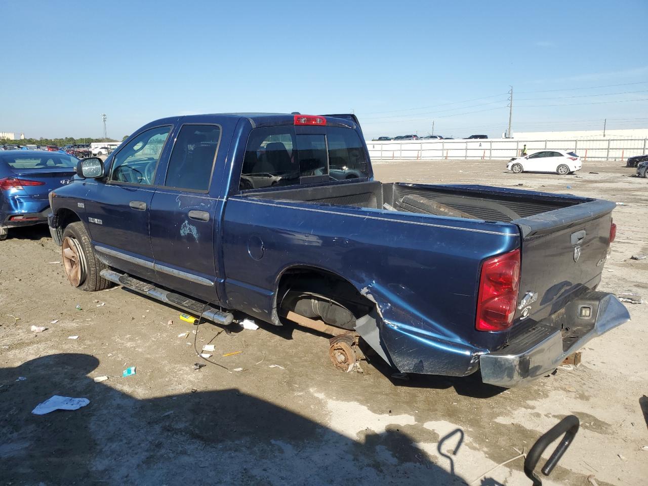 2008 Dodge RAM VIN 1D7HU18208J218907 Copart auction photo, all over damage thumbnail 2