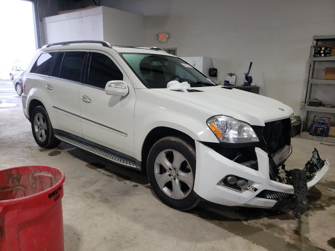 2010 Mercedes-Benz GL-klasse VIN 4JGBF7BE8AA578637 Copart auction photo, front end damage thumbnail 4