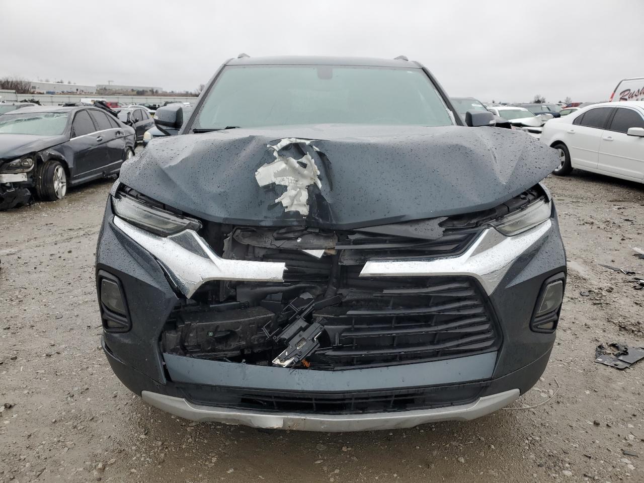 2020 Chevrolet Blazer VIN 3GNKBCRS9LS661734 Copart auction photo, front end damage thumbnail 5