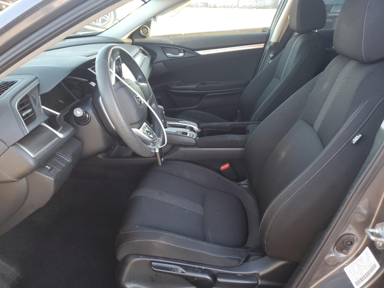 2018 Honda Civic VIN 2HGFC2F71JH605127 Copart auction photo, side / front end damage thumbnail 7