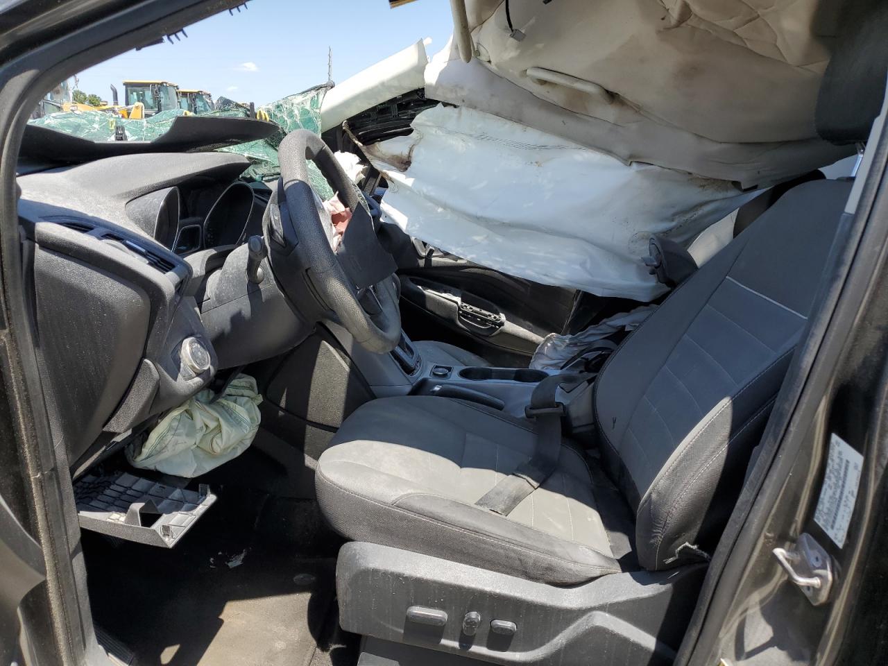 2015 Ford Escape VIN 1FMCU0GX8FUC32606 Copart auction photo, rollover damage thumbnail 7