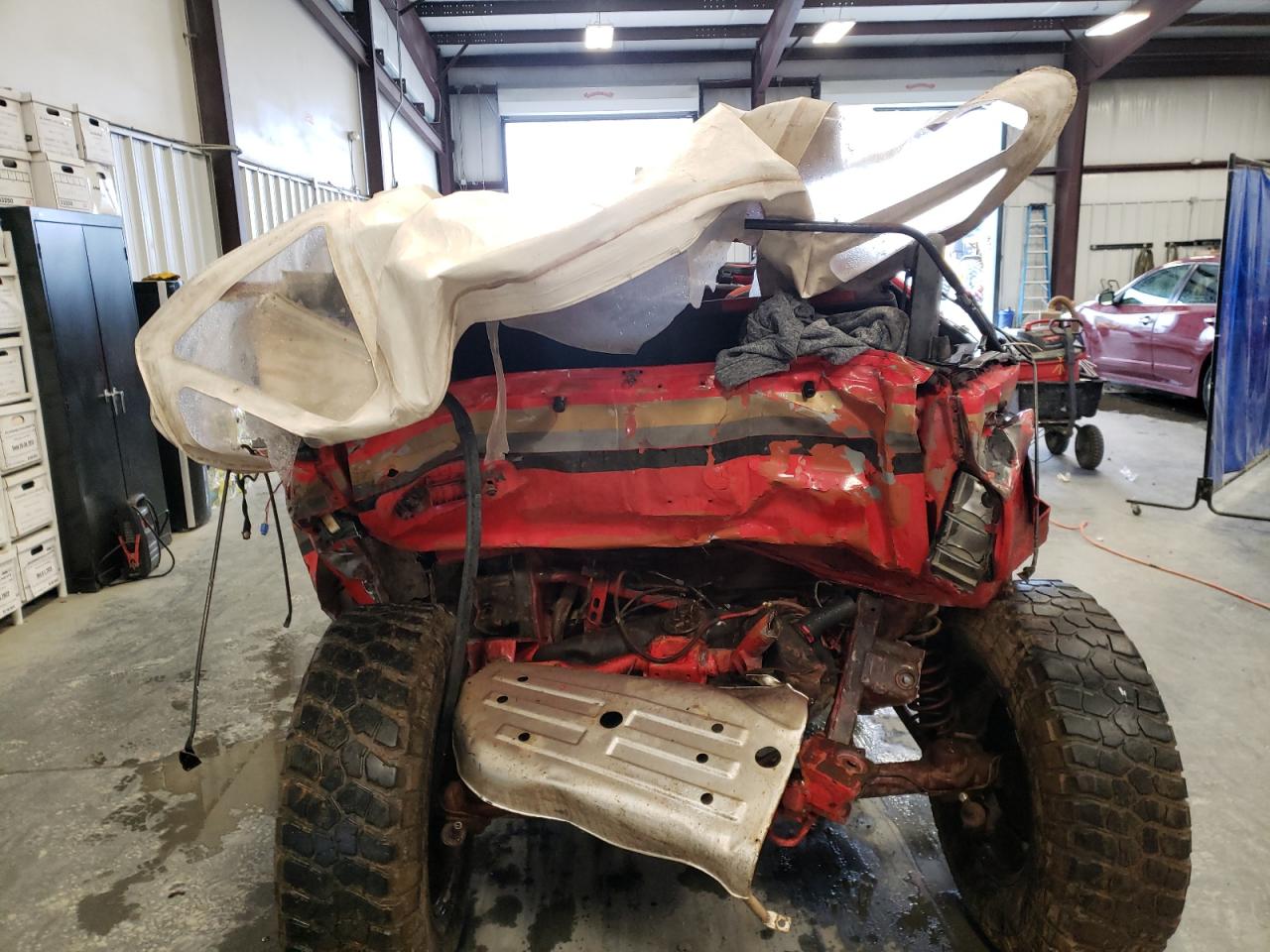 1992 GEO Tracker VIN 2CNBJ18U1N6917736 Copart auction photo, rollover damage thumbnail 6