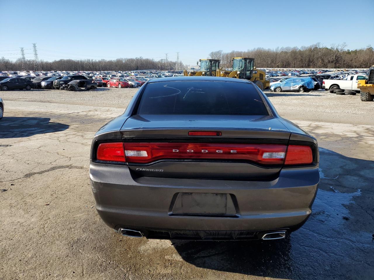 2014 Dodge Charger VIN 2C3CDXBG1EH173795 Copart auction photo, front end / side damage thumbnail 6