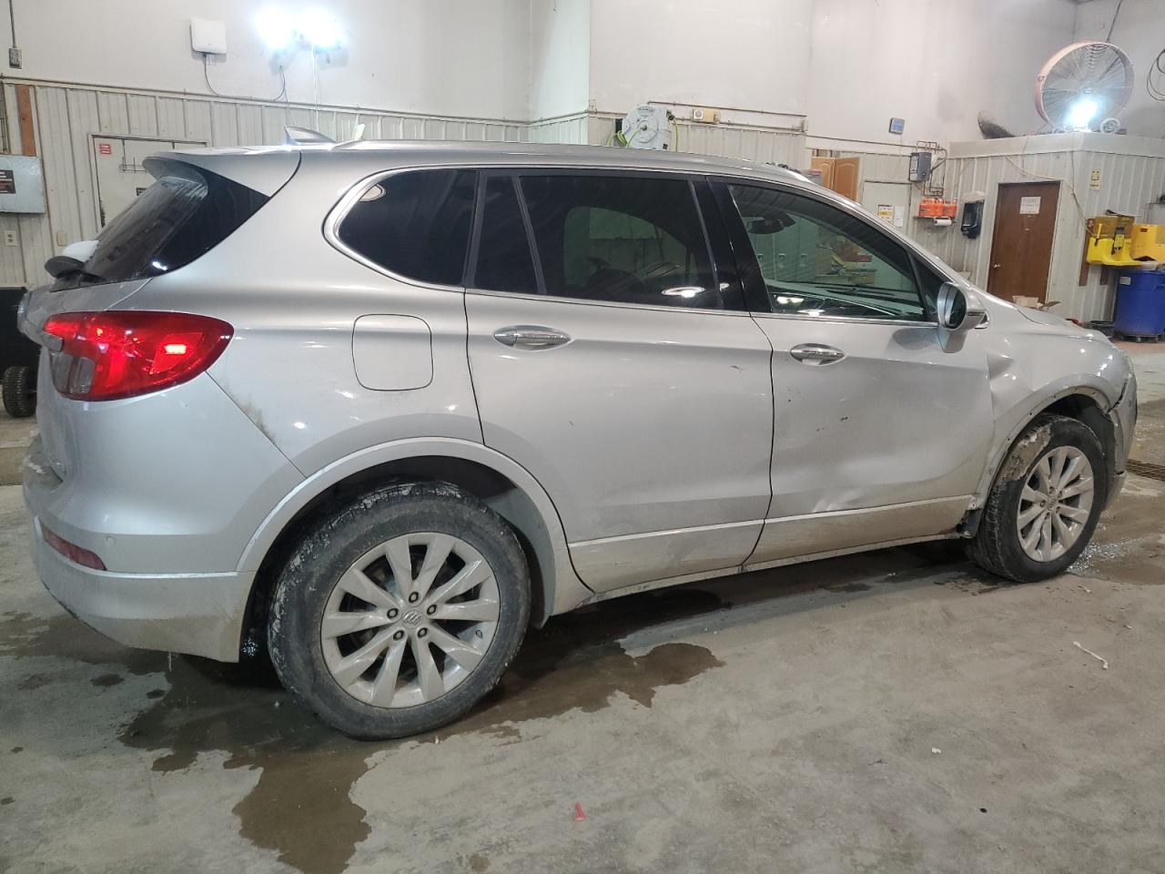 2017 Buick Envision VIN LRBFXDSA5HD108572 Copart auction photo, front end / side damage thumbnail 3