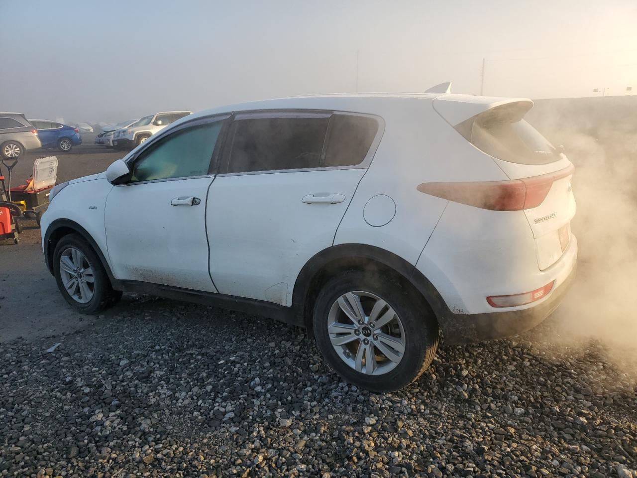 2017 KIA Sportage VIN KNDPMCAC7H7276255 Copart auction photo, vandalism damage thumbnail 2