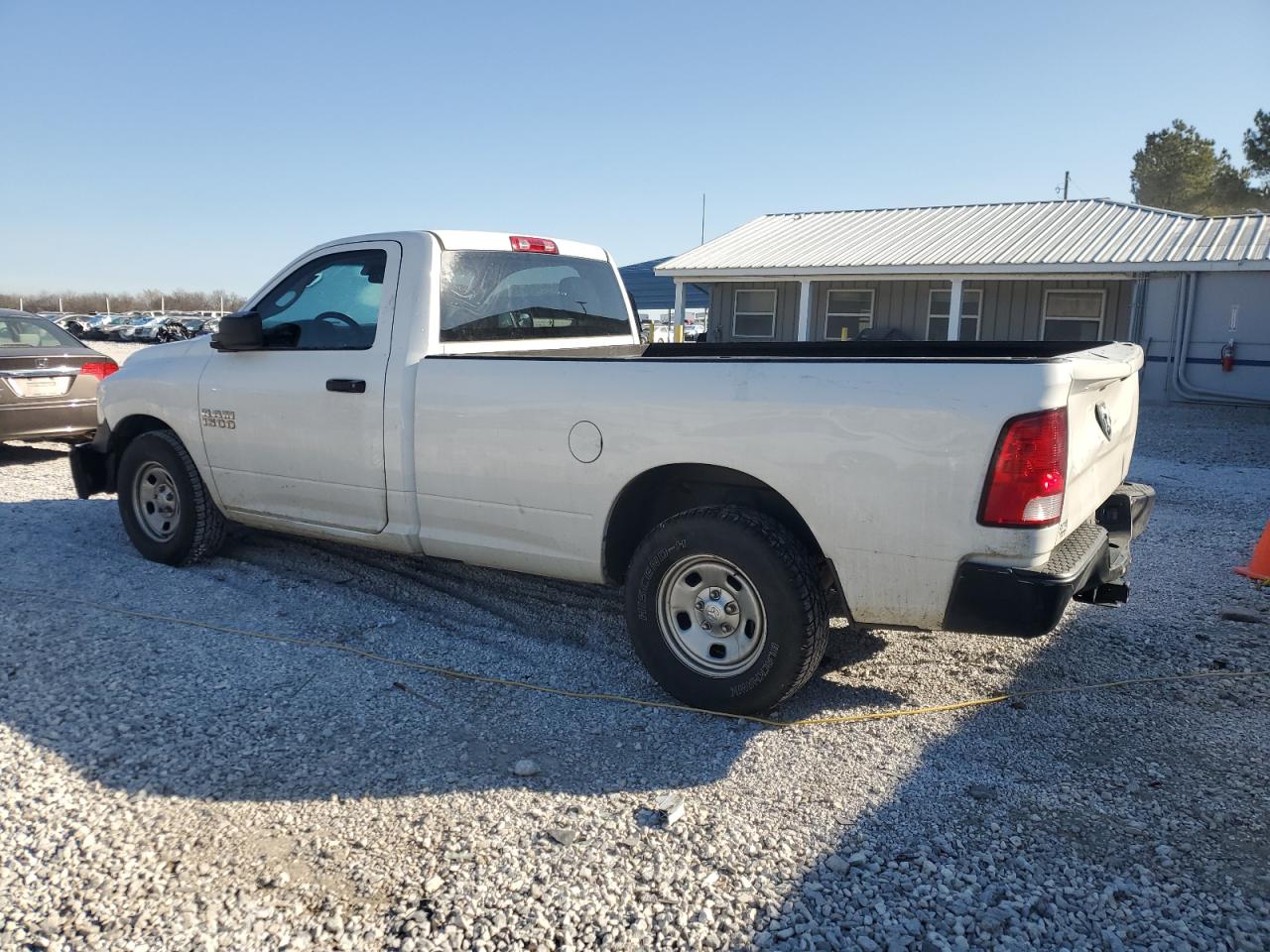 2014 RAM 1500 VIN 3C6JR6DG7EG292440 Copart auction photo, front end / rear end damage thumbnail 2