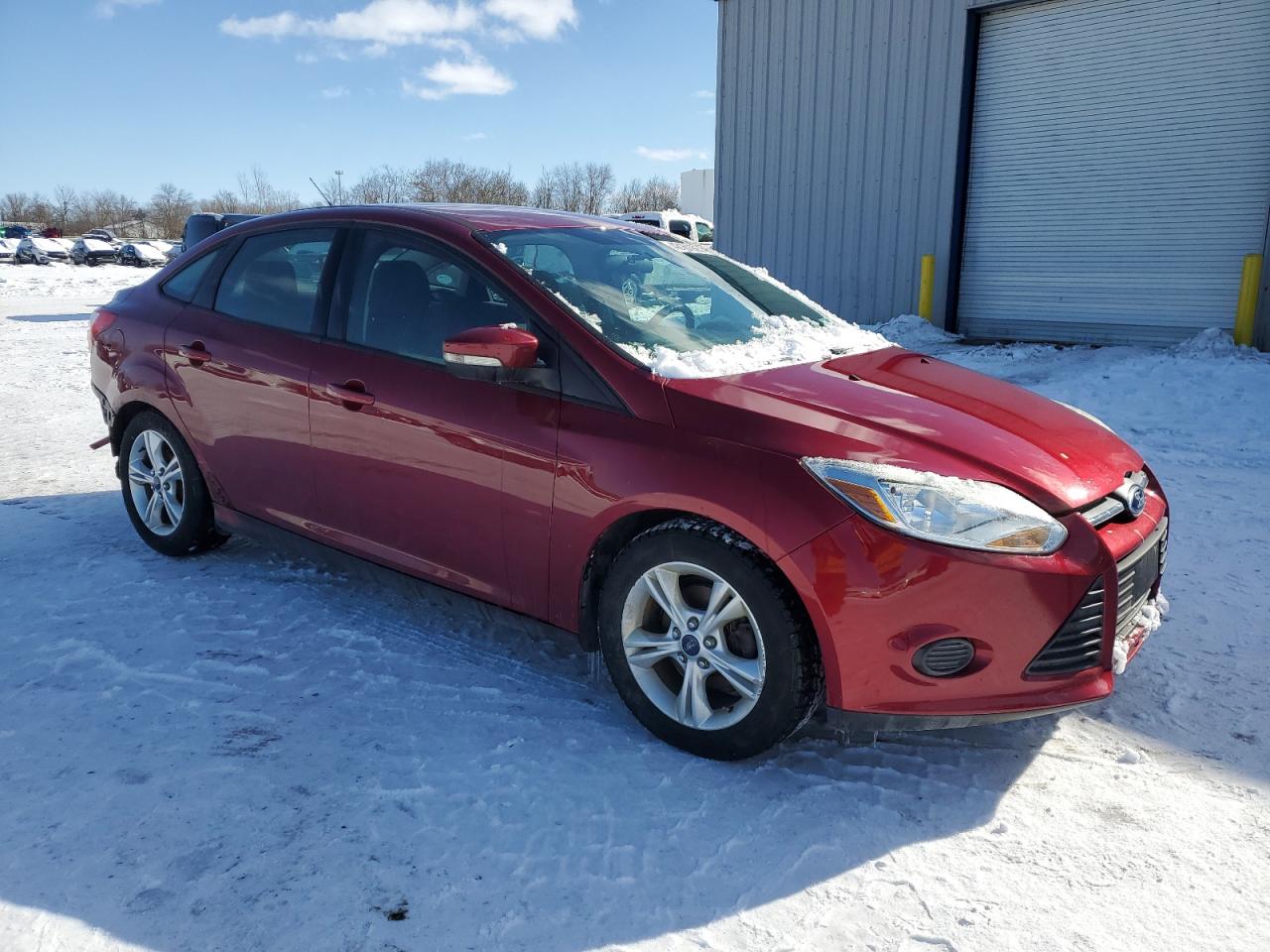 2014 Ford Focus VIN 1FADP3F25EL188985 Copart auction photo, rear end / minor dent/scratches damage thumbnail 4