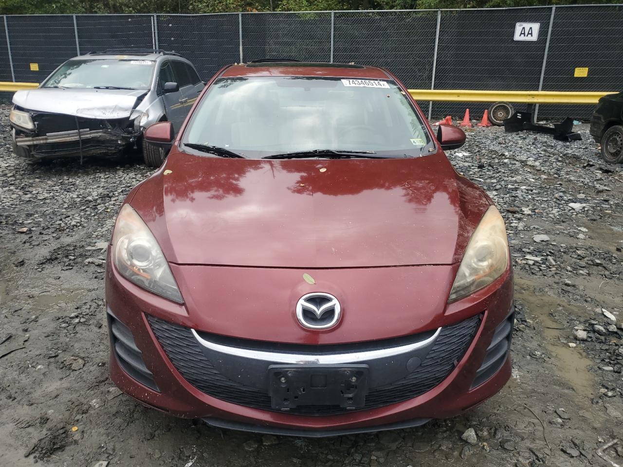 2010 Mazda 3 VIN JM1BL1SF1A1167292 Copart auction photo, minor dent/scratches damage thumbnail 5