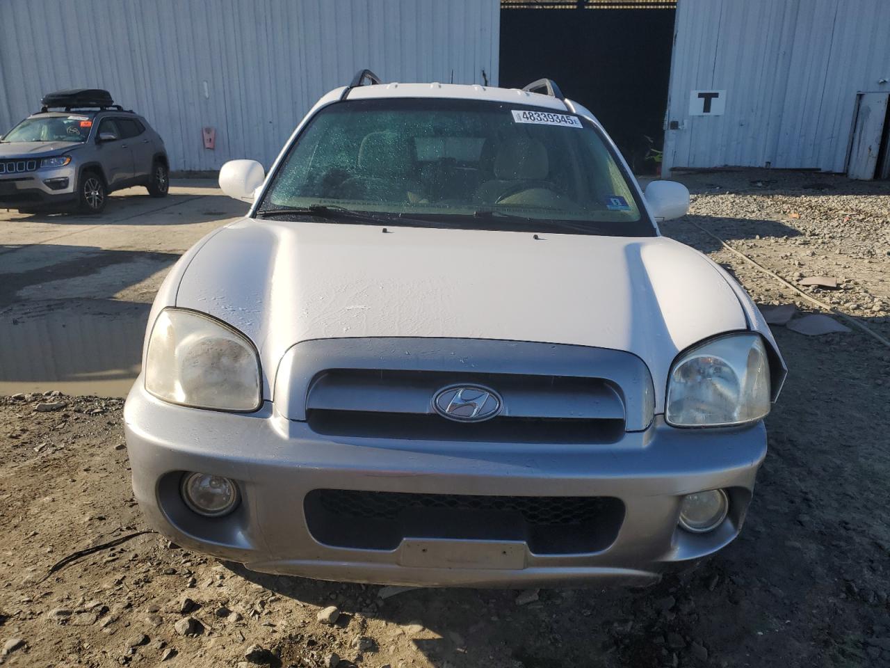 2005 Hyundai Santa Fe VIN KM8SC73DX5U916249 Copart auction photo, front end damage thumbnail 5
