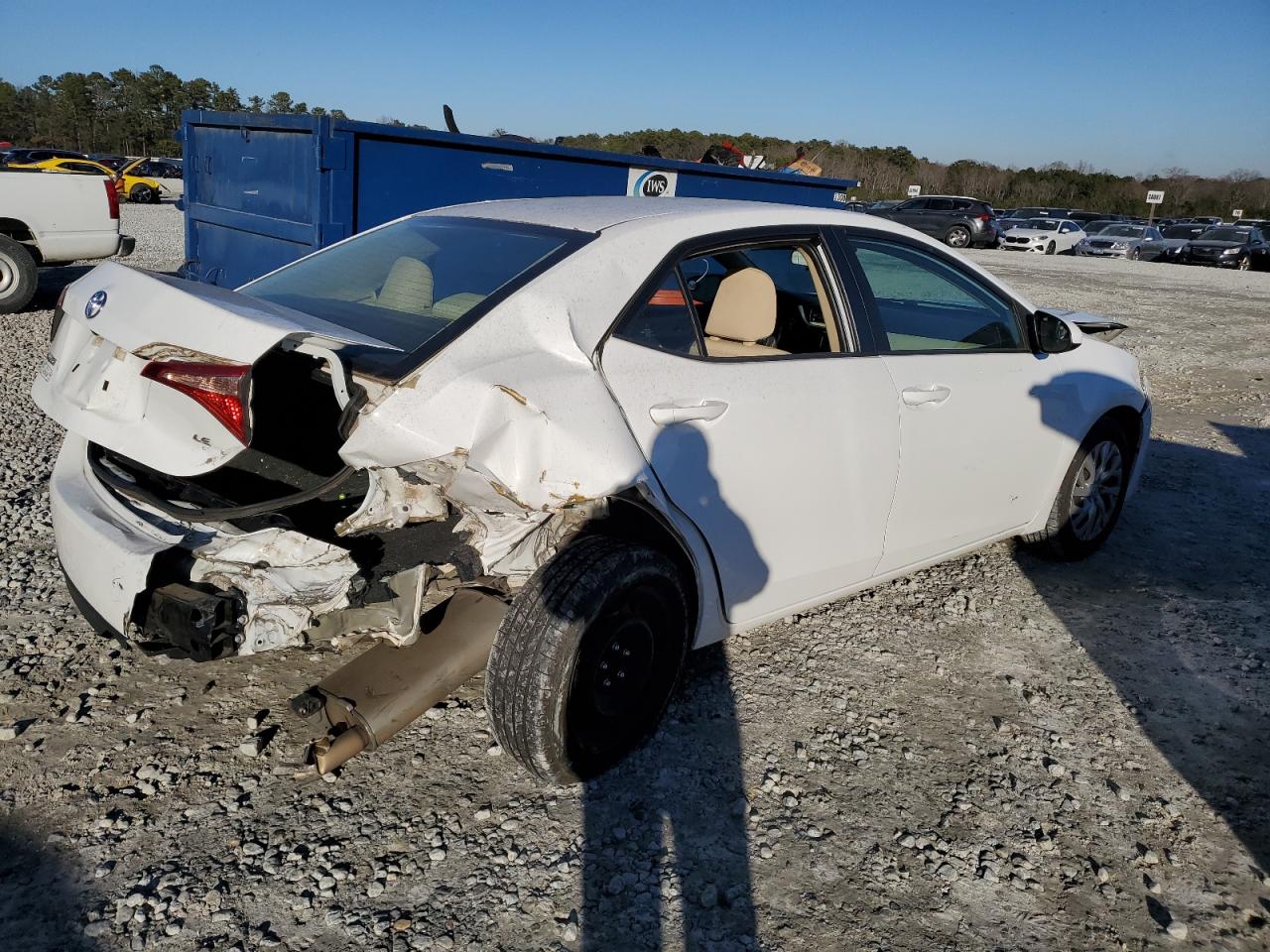 2019 Toyota Corolla VIN 5YFBURHE9KP868444 Copart auction photo, all over damage thumbnail 3