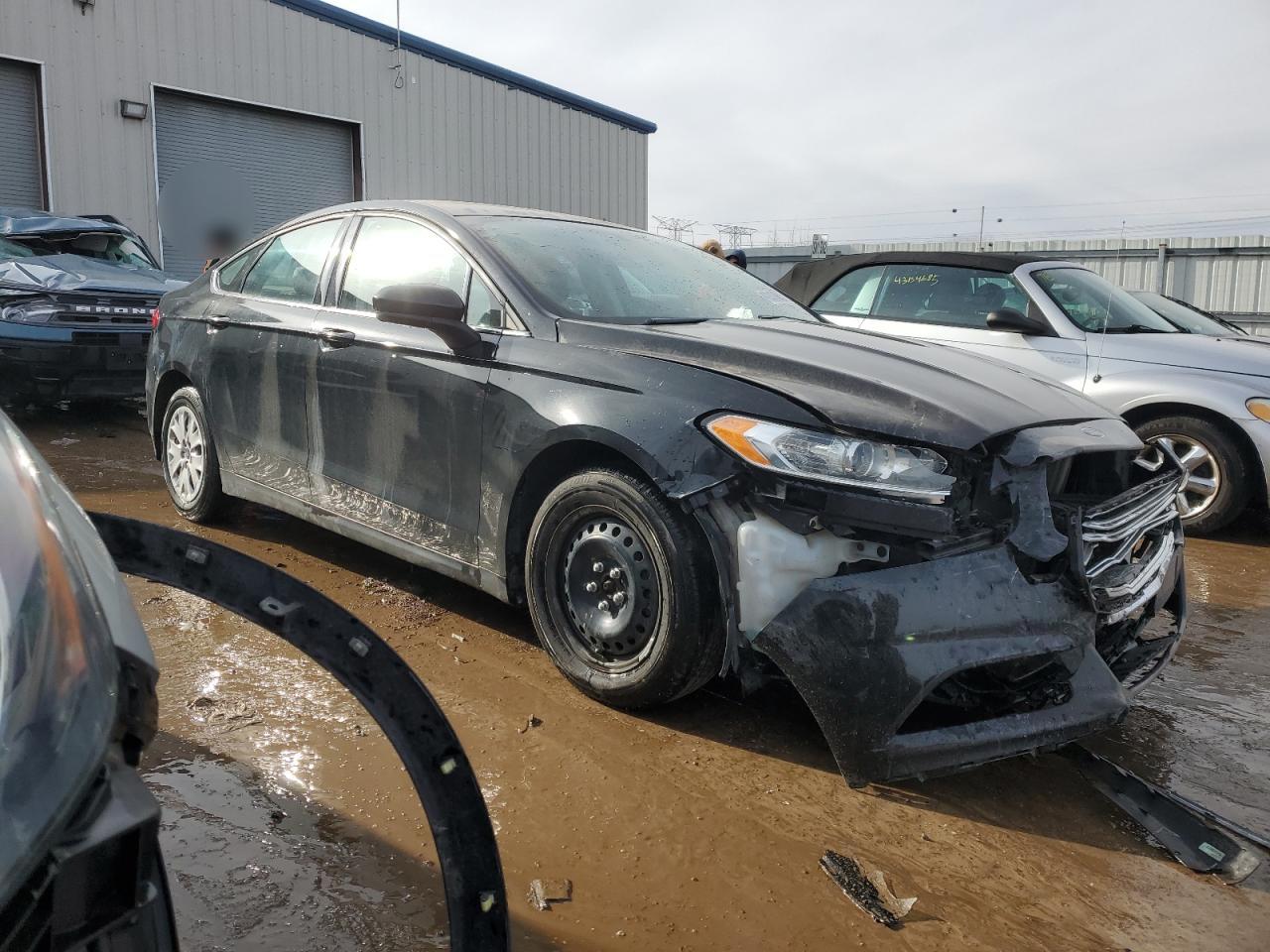 2014 Ford Fusion VIN 3FA6P0G73ER351247 Copart auction photo, front end damage thumbnail 4