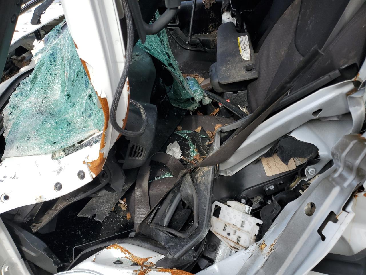 2013 Jeep Wrangler VIN 1C4AJWAG4DL622055 Copart auction photo, all over damage thumbnail 7
