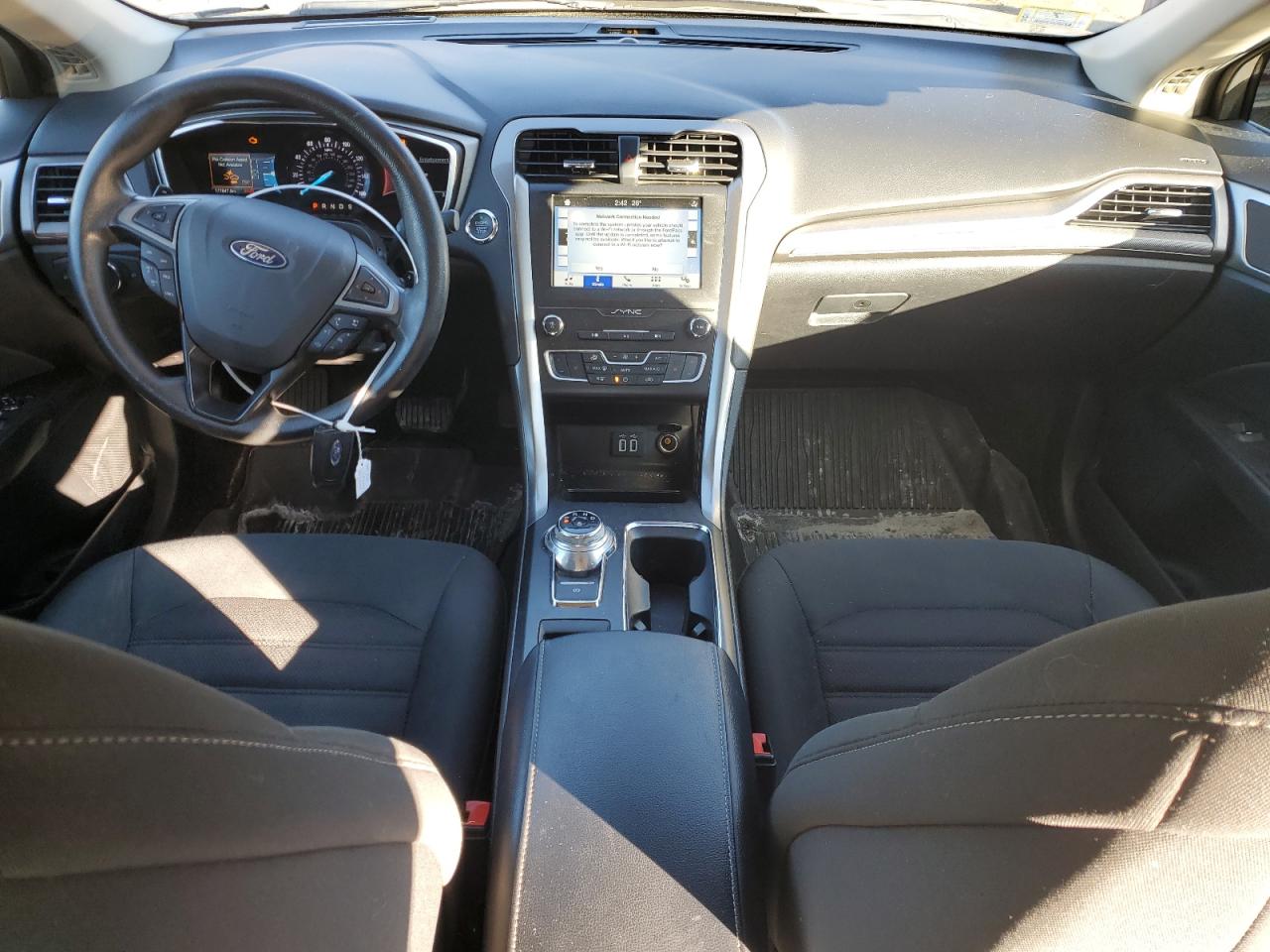 2019 Ford Fusion VIN 3FA6P0T95KR156964 Copart auction photo, side / rear end damage thumbnail 8