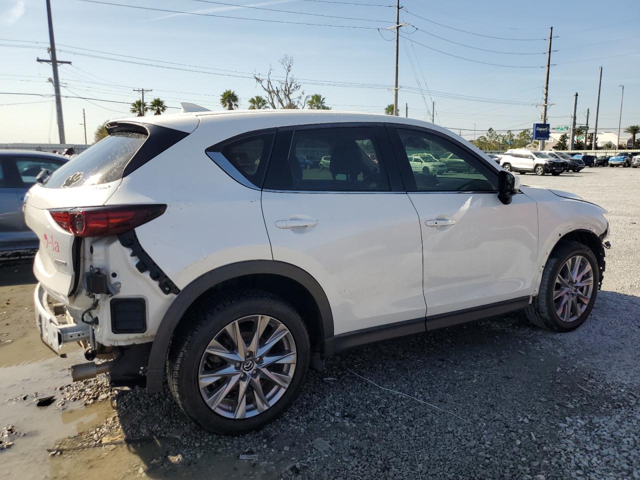 2019 Mazda CX-5 VIN JM3KFADM0K1582227 Copart auction photo, front end / rear end damage thumbnail 3