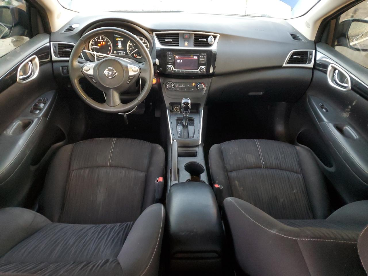 2017 Nissan Sentra VIN 3N1AB7AP3HY285655 Copart auction photo, front end / side damage thumbnail 8