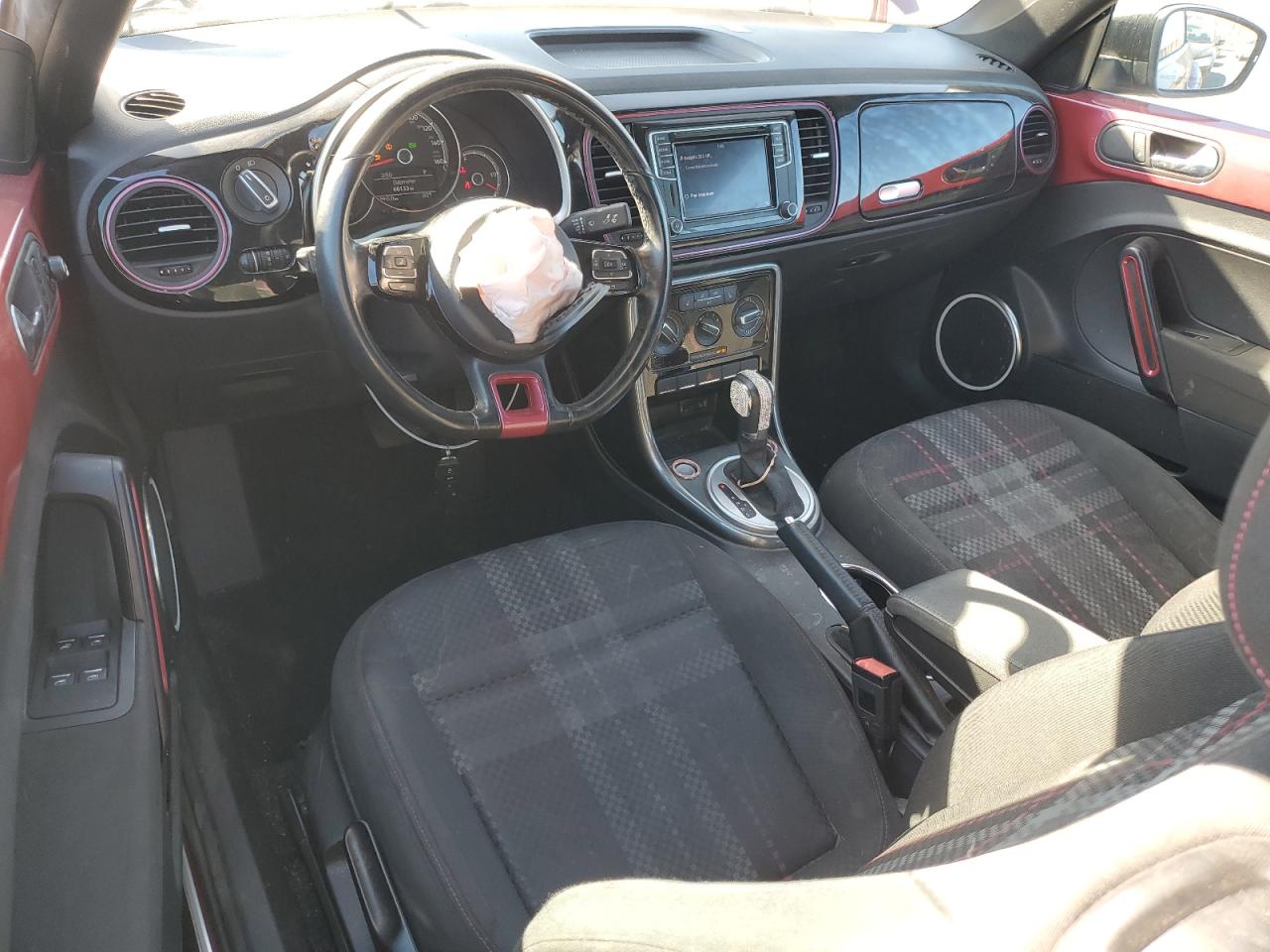 2017 Volkswagen Beetle VIN 3VW517AT0HM801201 Copart auction photo, all over damage thumbnail 8