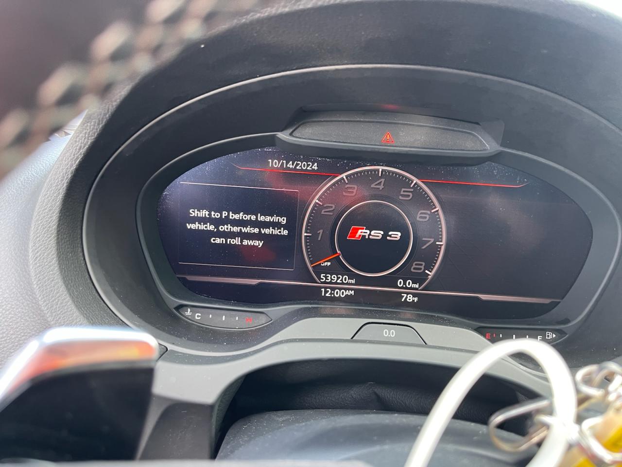 2019 Audi RS3 VIN WUABWGFF6KA905869 Copart auction photo, water/flood damage thumbnail 9