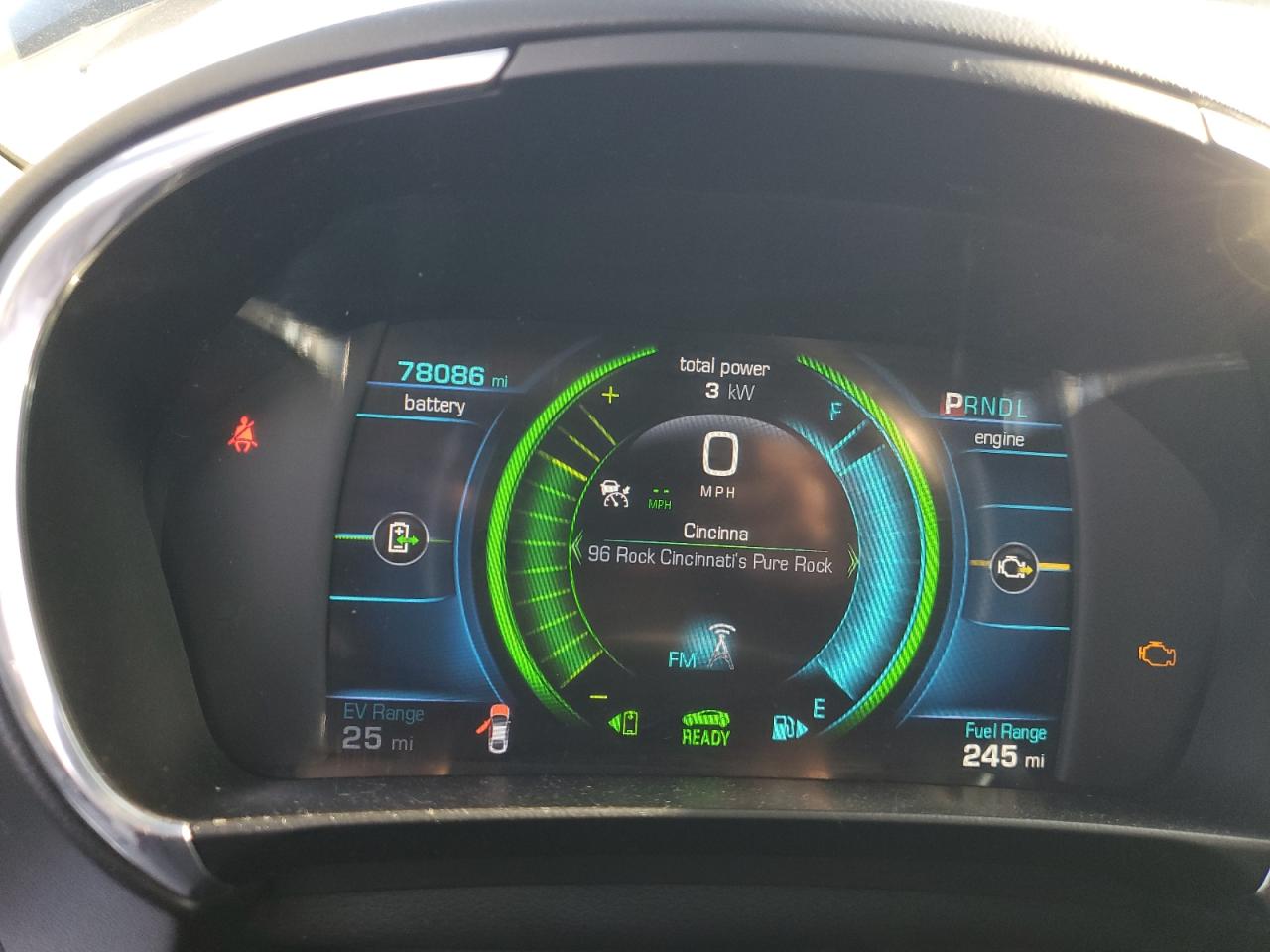 2017 Chevrolet Volt VIN 1G1RB6S55HU202536 Copart auction photo, side damage thumbnail 9