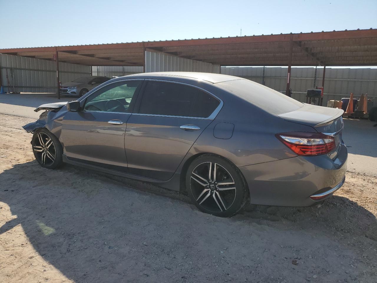 2016 Honda Accord VIN 1HGCR2F51GA115990 Copart auction photo, front end / minor dent/scratches damage thumbnail 2