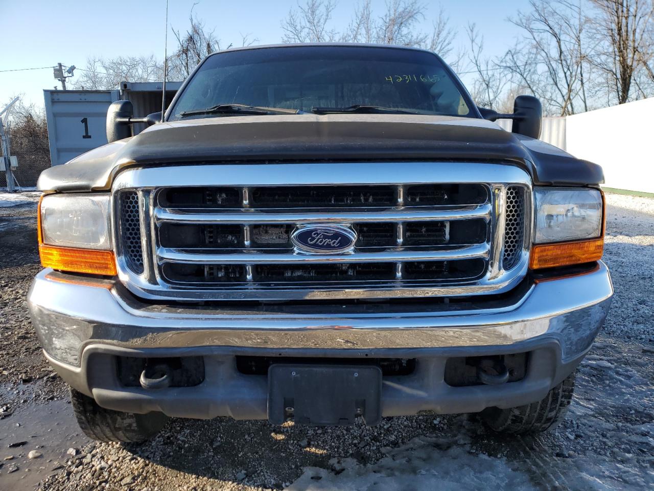 1999 Ford F250 VIN 1FTNX21F4XED04896 Copart auction photo, side / front end damage thumbnail 5