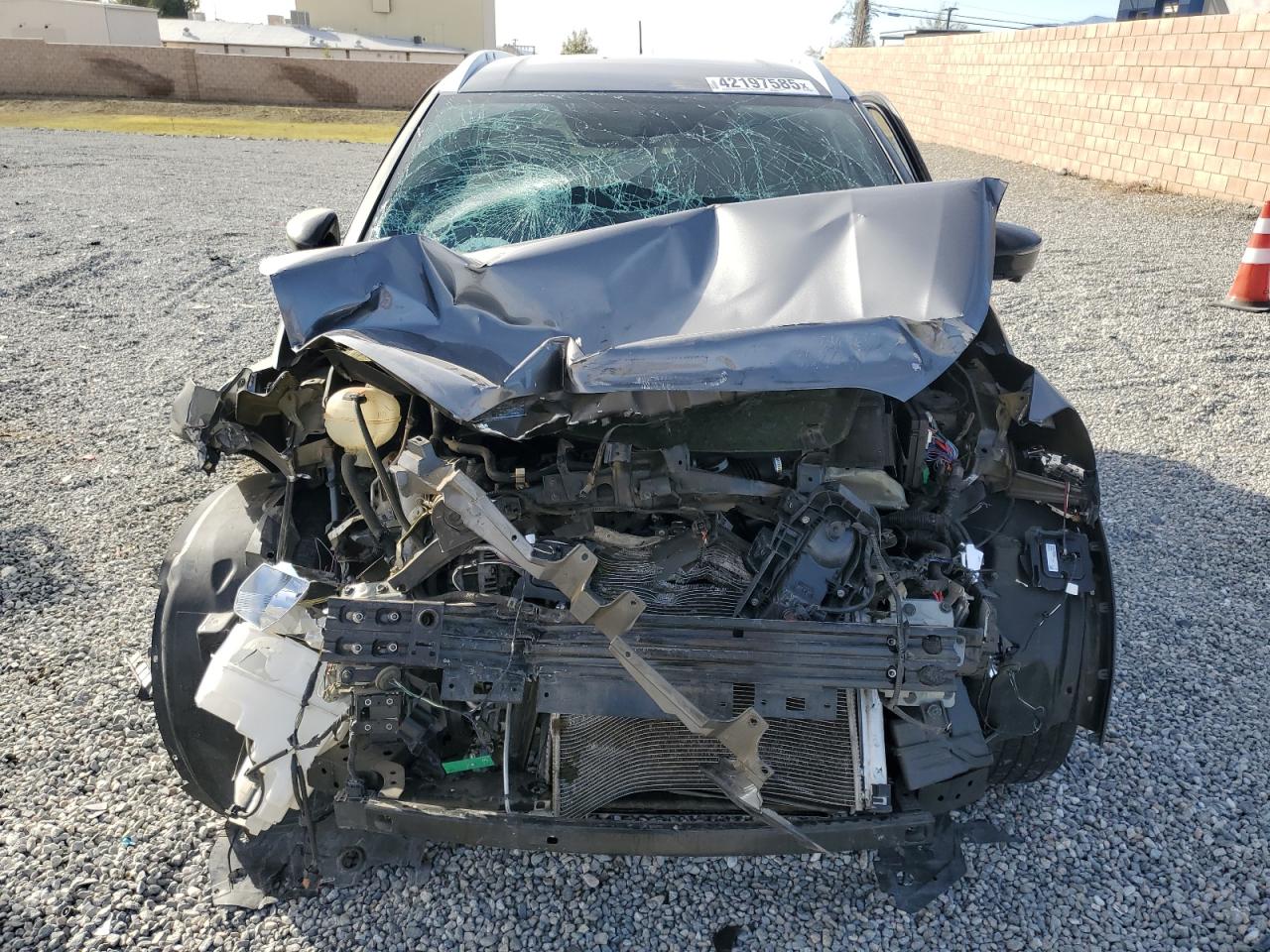 2019 Nissan Kicks VIN 3N1CP5CU1KL479591 Copart auction photo, front end / side damage thumbnail 5