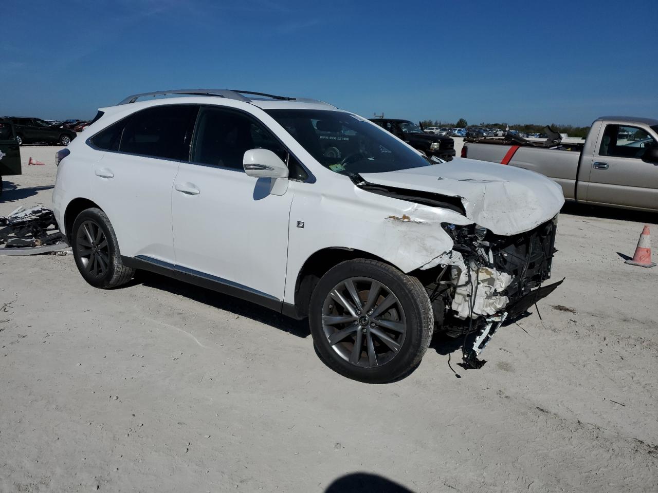 2015 Lexus RX VIN 2T2BK1BAXFC259488 Copart auction photo, front end damage thumbnail 4