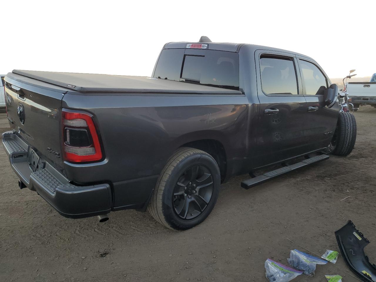 2021 RAM 1500 VIN 1C6RRFFG2MN699183 Copart auction photo, front end / side damage thumbnail 3